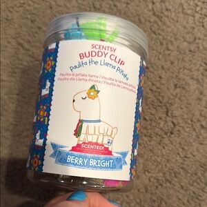 Paulita the Llama Piñata Scentsy Buddy Clip